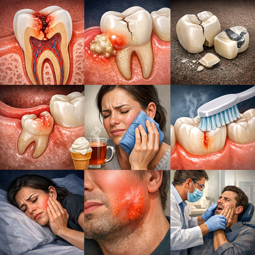 Akutt tannverk og tannverk uten hull – hva kan det skyldes, og når bør du kontakte tannlege?